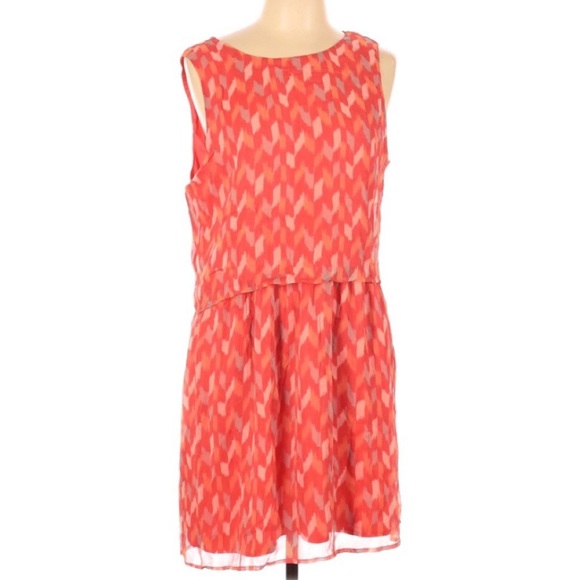 Lucky Brand Ikat Tile Sleeveless Dress NWT Large - Picture 2 of 9